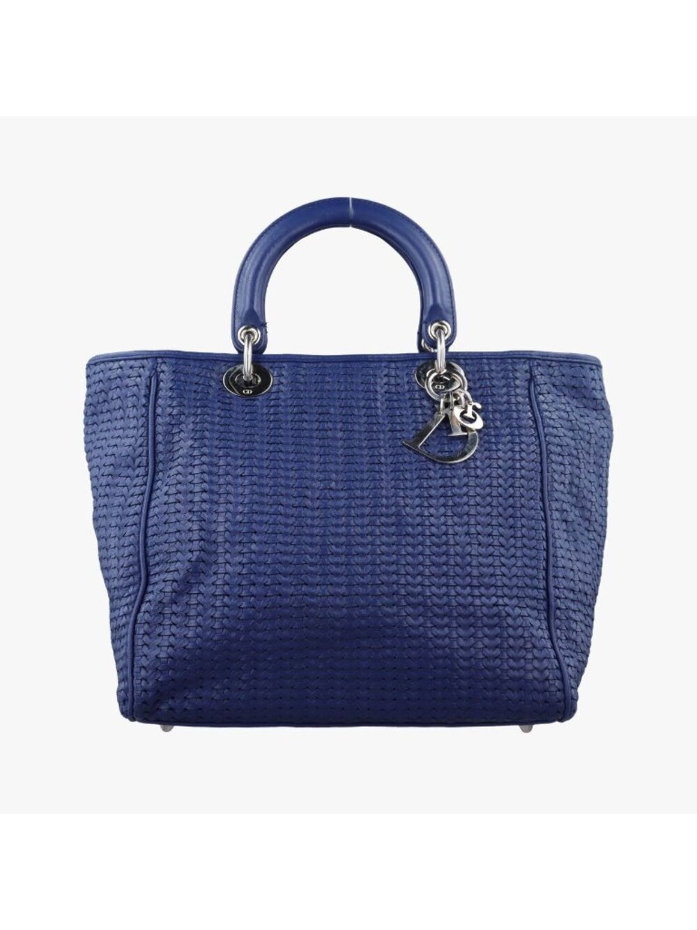 Dior Soft Lady Blue Lambskin Handbag